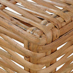 vidaXL Sofa ohne Armlehnen mit Kissen Natürliches Rattan