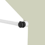 vidaXL | Fenstermarkisen | Creme 180 g / m² Polyester mit PU-Beschichtung