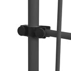 vidaXL Einziehbare Markise Handbetrieben mit LED 100 cm Blau und Weiß