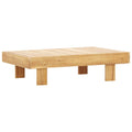 vidaXL Couchtisch 100x60x25 cm Massivholz Akazie