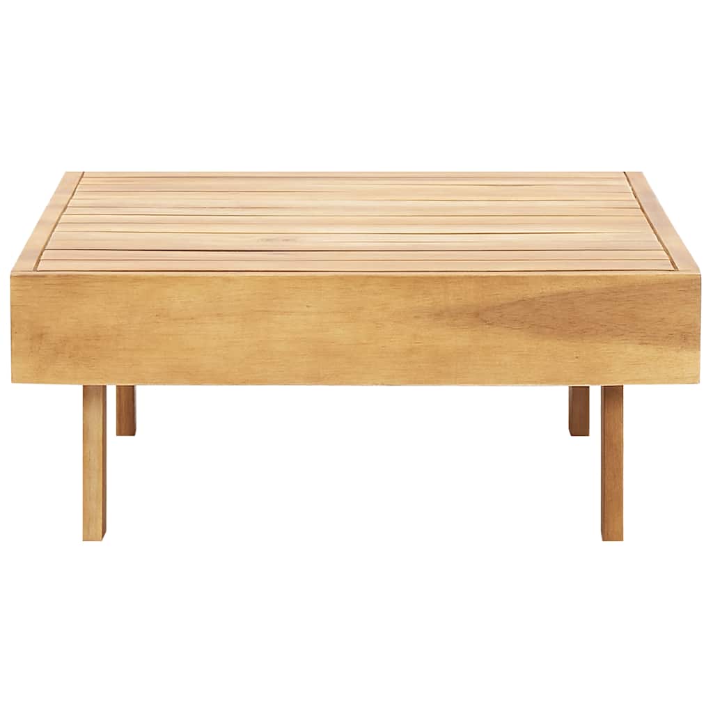 vidaXL Couchtisch 100x60x25 cm Massivholz Akazie