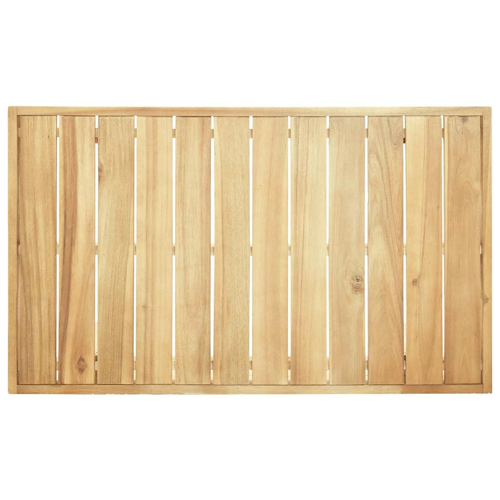vidaXL Couchtisch 100x60x25 cm Massivholz Akazie
