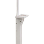 vidaXL Gartendusche Holz Weiß