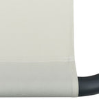 vidaXL Sonnenliege Stoff Creme