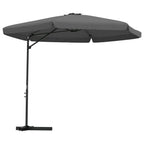 vidaXL Sonnenschirm mit Stahlmast 300 cm Anthrazit
