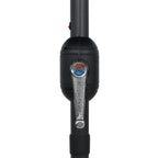 vidaXL Sonnenschirm mit LED-Beleuchtung und Alu-Mast 270 cm Anthrazit