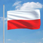 vidaXL Flagge Polens 90 x 150 cm