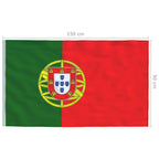 vidaXL Flagge Portugals 90×150 cm