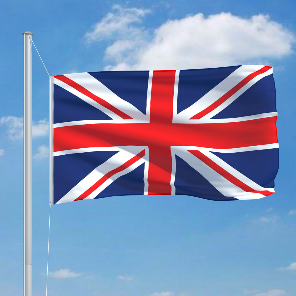 vidaXL Flagge des Vereinigten Königreichs 90 x 150 cm