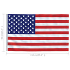 vidaXL Flagge der Vereinigten Staaten 90 x 150 cm