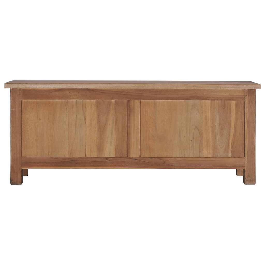 vidaXL TV-Schrank 90×30×35 cm Massivholz Teak