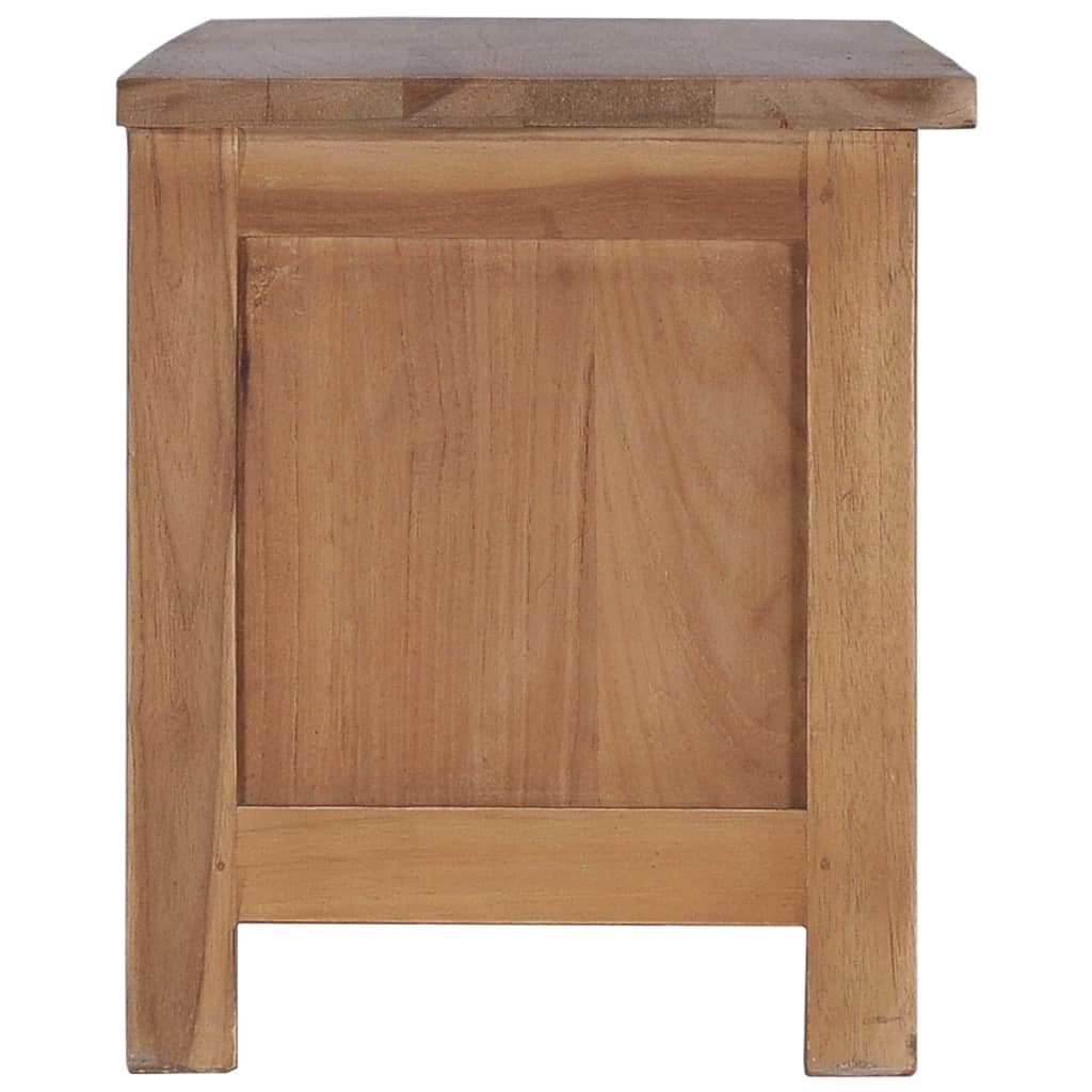 vidaXL TV-Schrank 90×30×35 cm Massivholz Teak