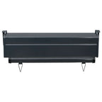 vidaXL Balkon-Seitenmarkise 65x250 cm Schwarz