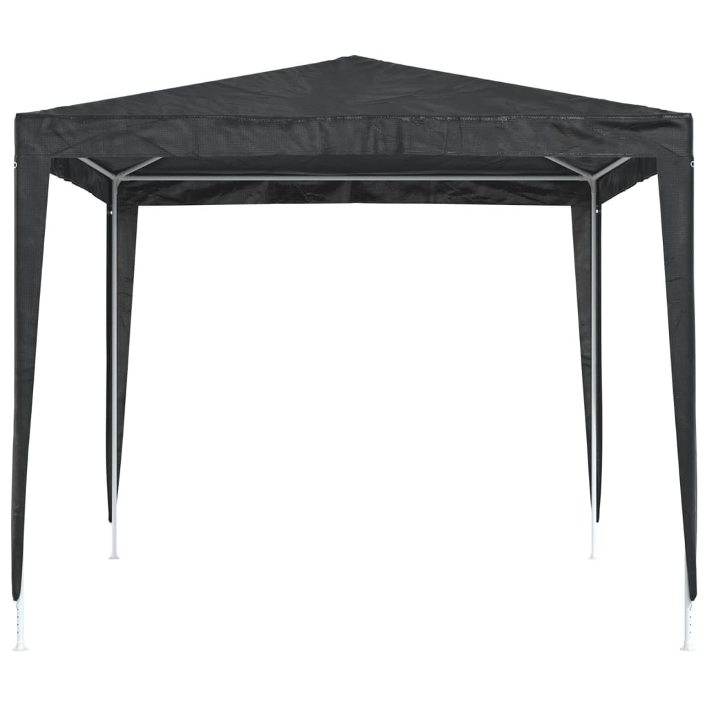 vidaXL Profi-Partyzelt 2,5×2,5 m Anthrazit 90 g/m²