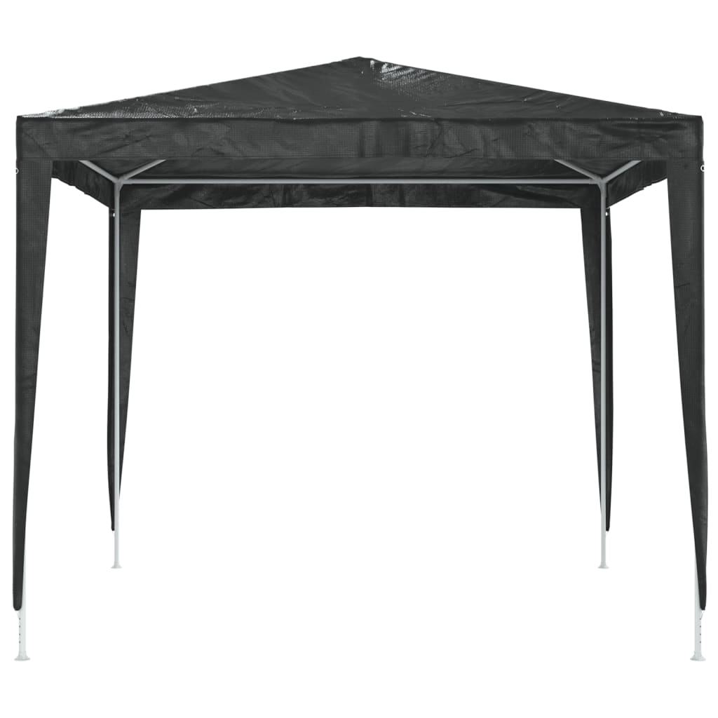 vidaXL Profi-Partyzelt 2,5×2,5 m Anthrazit 90 g/m²
