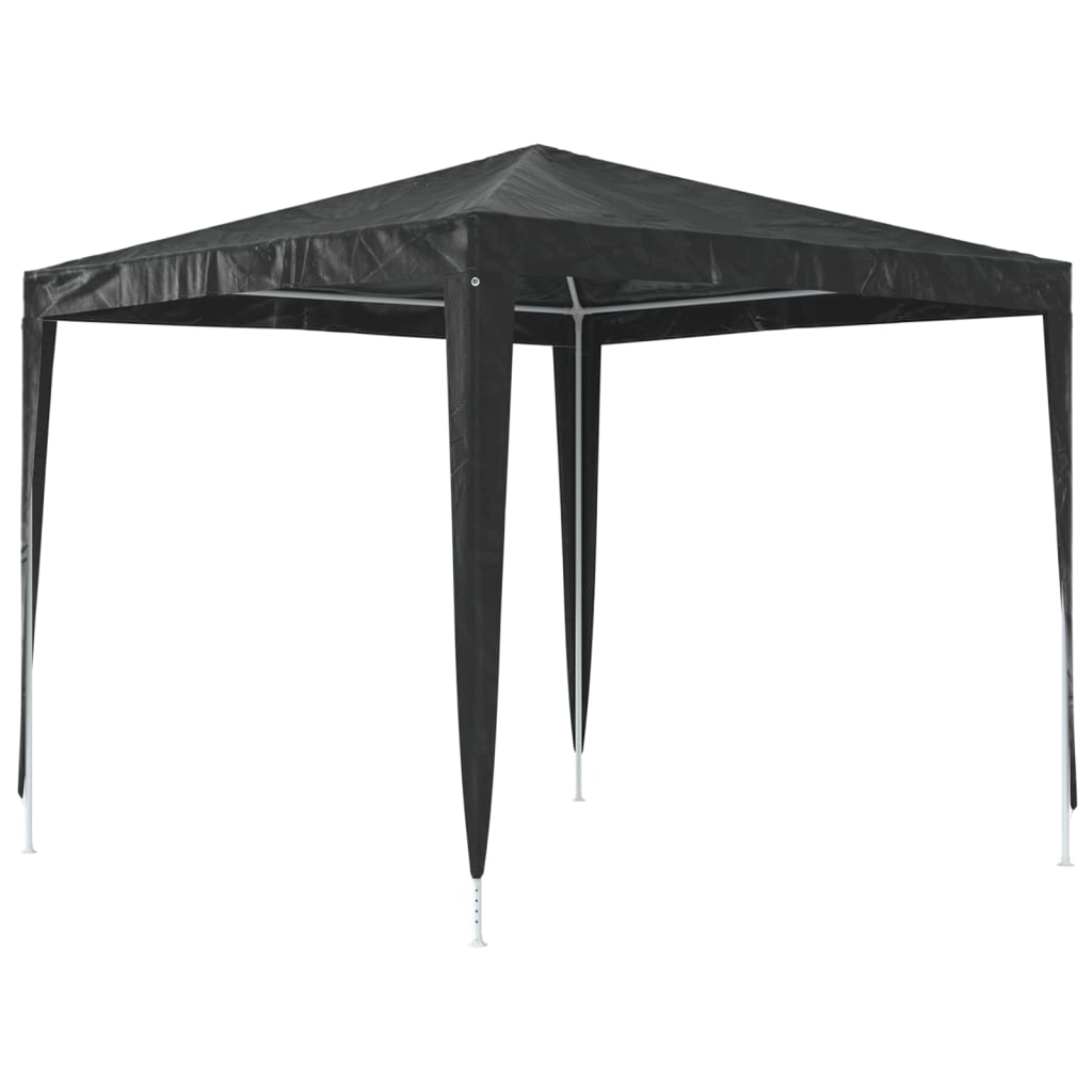 vidaXL Profi-Partyzelt 2,5×2,5 m Anthrazit 90 g/m²