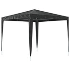 vidaXL Profi-Partyzelt 2,5×2,5 m Anthrazit 90 g/m²