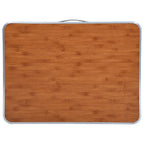 vidaXL Klappbarer Campingtisch mit Metallrahmen 80 x 60 cm