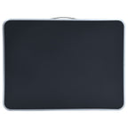 vidaXL Campingtisch mit Metallgestell Klappbar 80x60 cm Grau