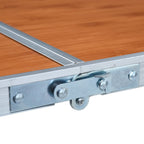 vidaXL Klappbarer Campingtisch Aluminium 120 x 60 cm