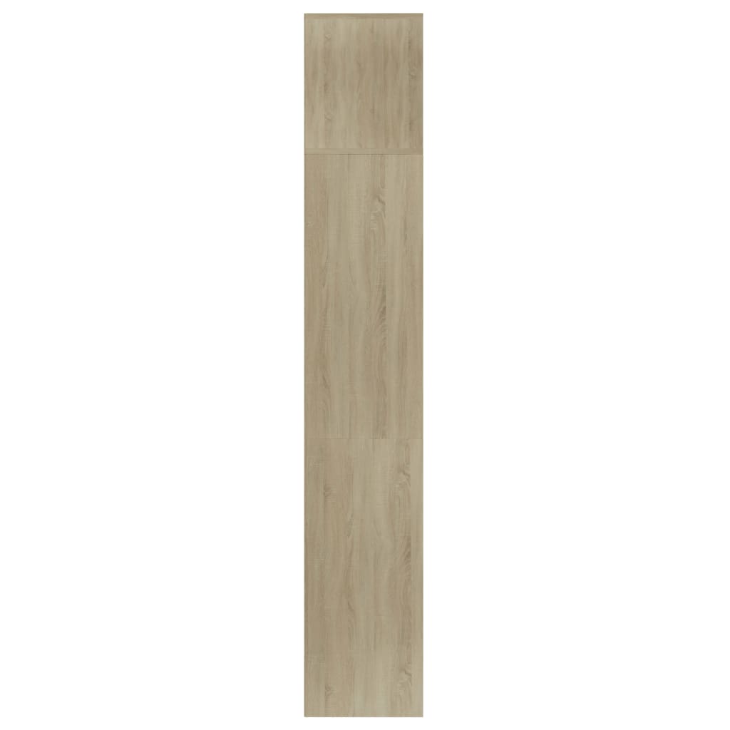 vidaXL 3-tlg. Bücher-/TV-Schrank Set Sonoma-Eiche 180x30x180 cm