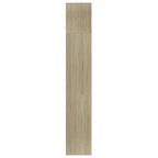 vidaXL 3-tlg. Bücher-/TV-Schrank Set Sonoma-Eiche 180x30x180 cm