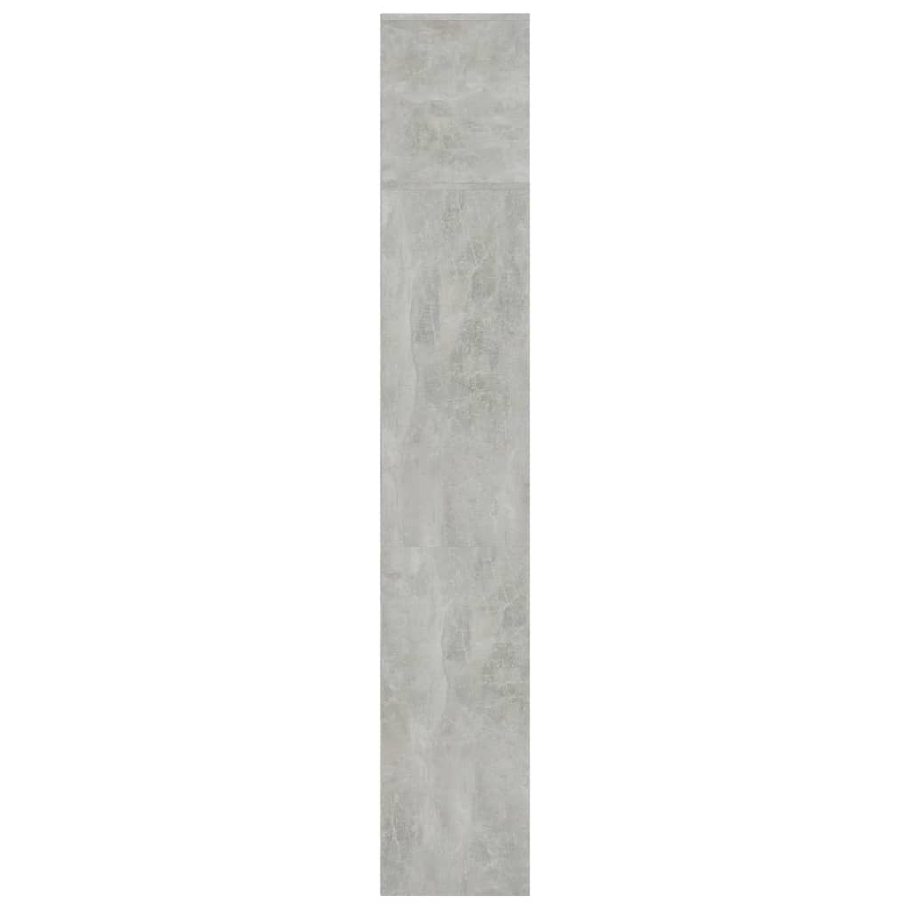 vidaXL 3-tlg. Bücher-/TV-Schrank Set Betongrau 180x30x180 cm