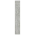 vidaXL 3-tlg. Bücher-/TV-Schrank Set Betongrau 180x30x180 cm