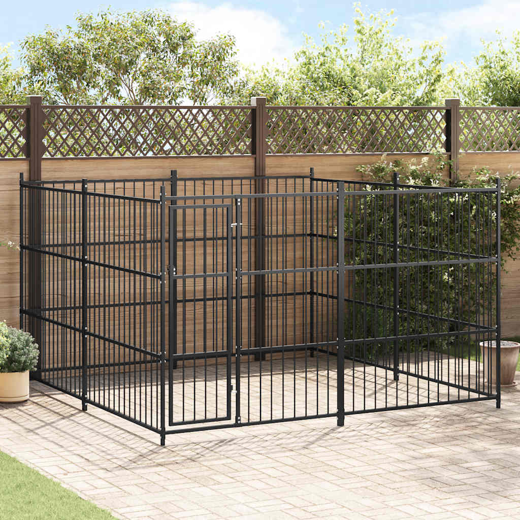 vidaXL Outdoor-Hundezwinger 300×300×185 cm