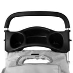 vidaXL Haustier-Buggy Hund/Katze Klappbarer Reisewagen Grau