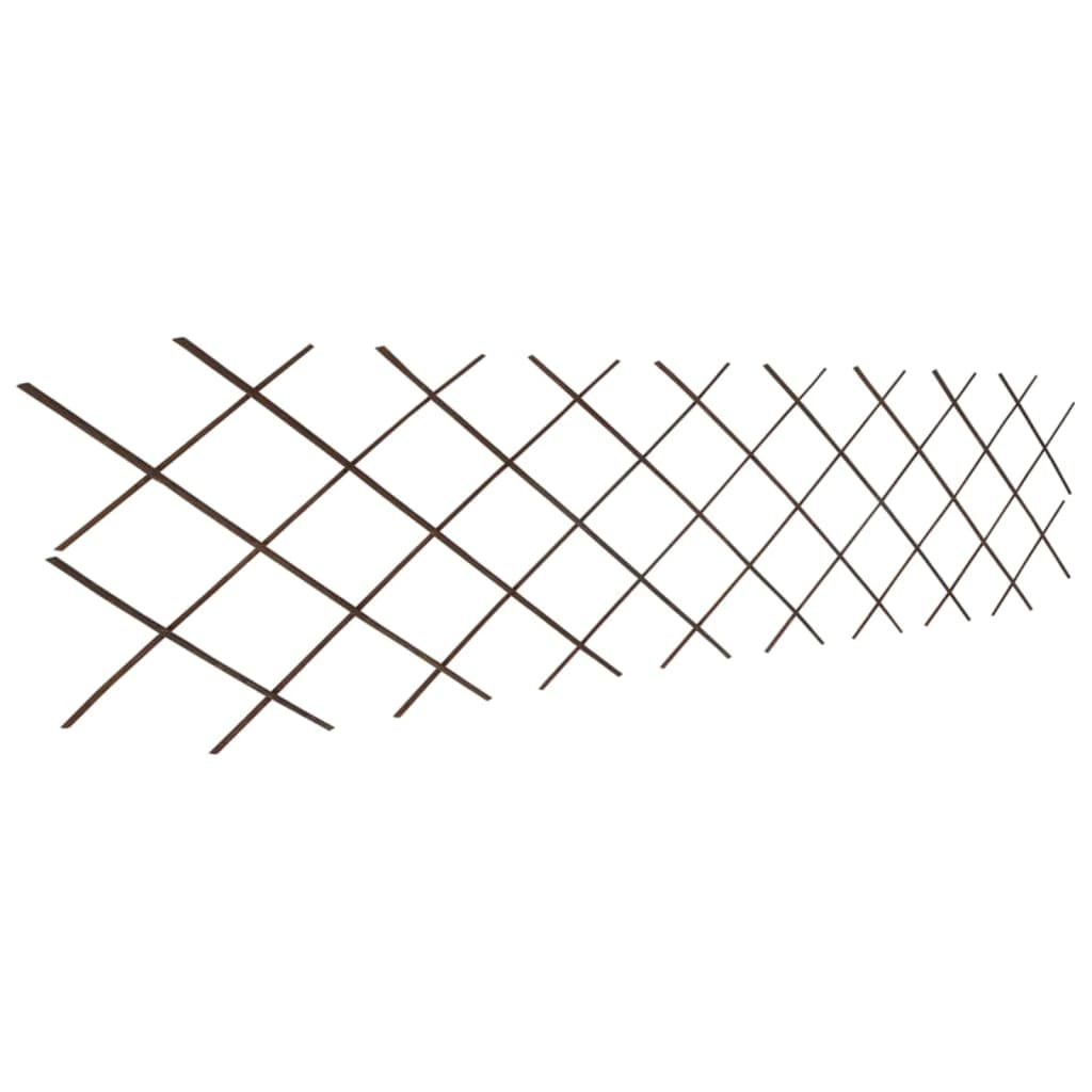 vidaXL Weidenzaun-Rankgitter 5 Stk. 180×60 cm
