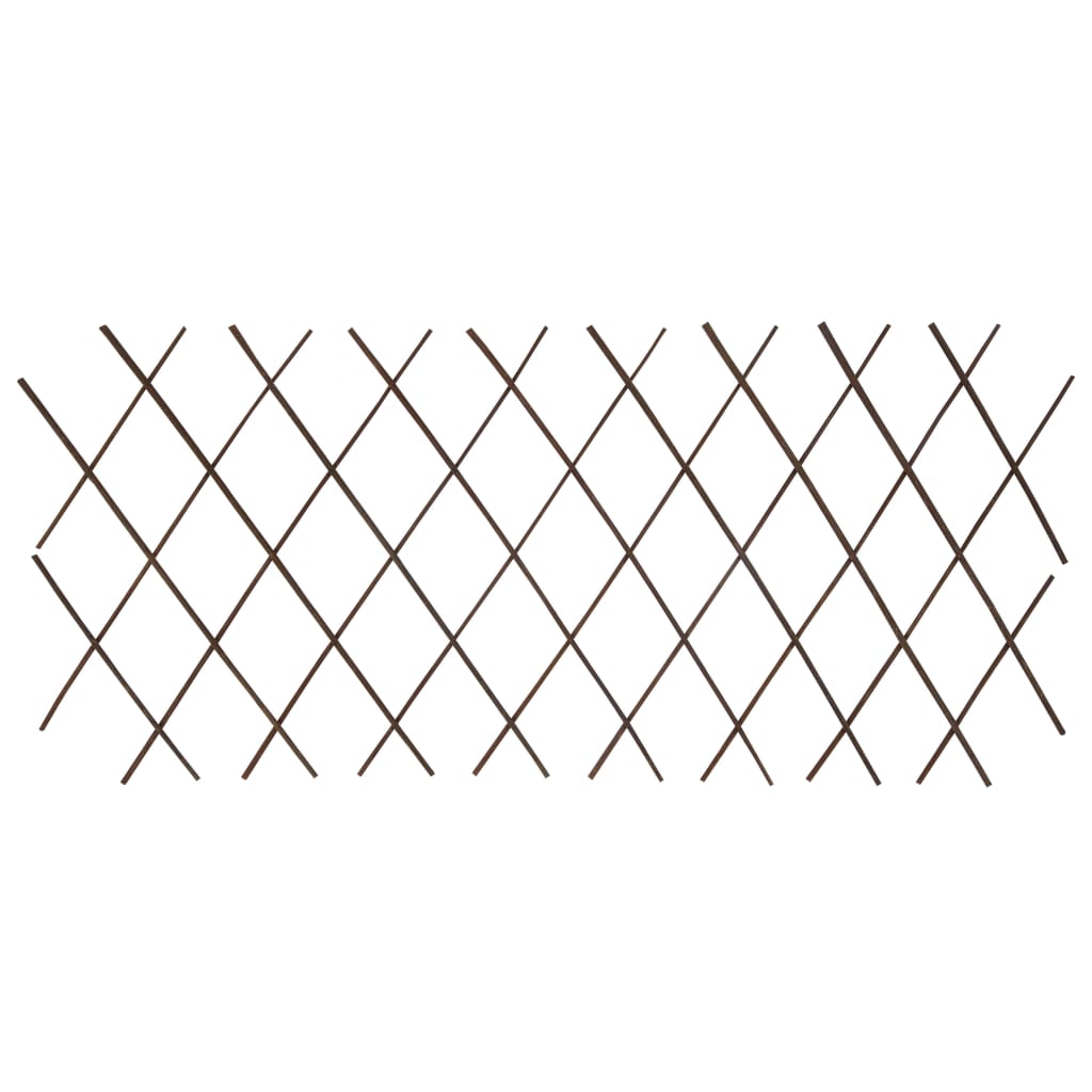 vidaXL Weidenzaun-Rankgitter 5 Stk. 180×60 cm