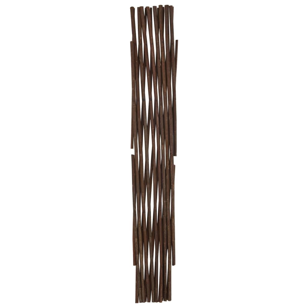 vidaXL Weidenzaun-Rankgitter 5 Stk. 180×60 cm