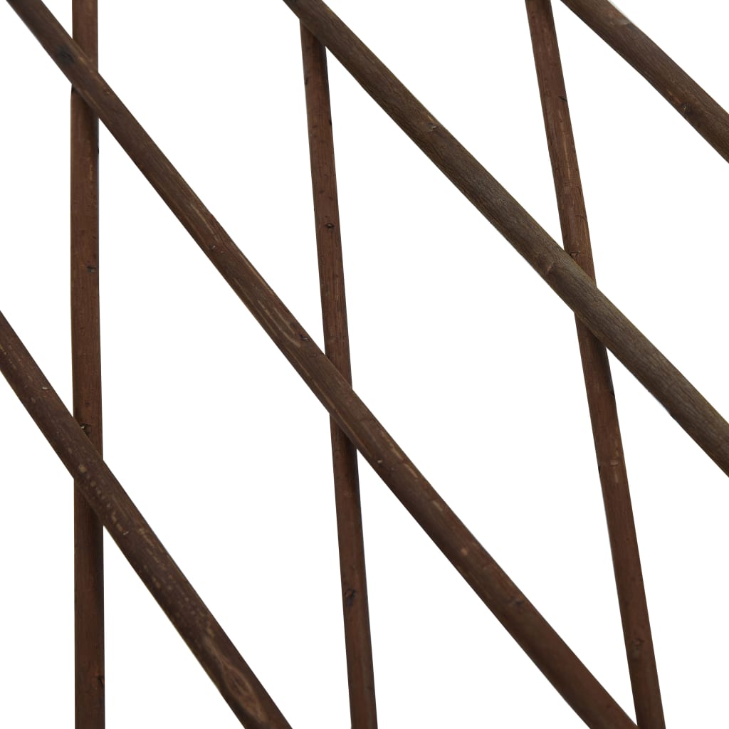vidaXL Weidenzaun-Rankgitter 5 Stk. 180×60 cm
