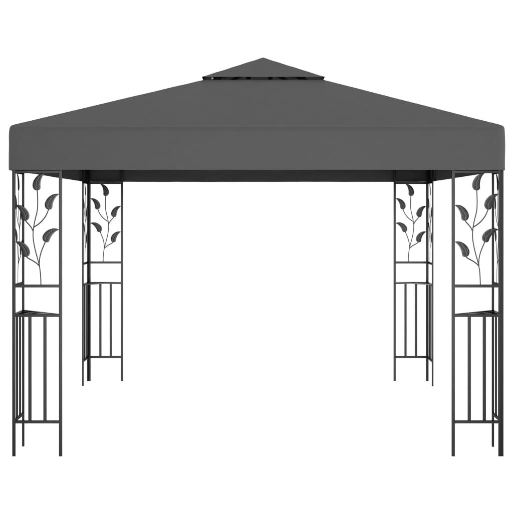 vidaXL Pavillon 3×3 m Anthrazit