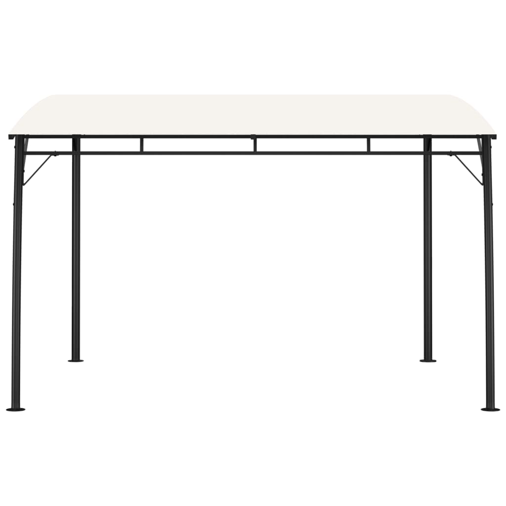 vidaXL Garten-Sonnenschutz 3x3x2,55 m Cremeweiß