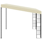 vidaXL Wand-Pavillon 3x3 m Creme Stoff