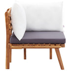 vidaXL 5-tlg. Garten-Lounge-Set Massivholz Akazie