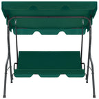 vidaXL Hollywoodschaukel Grün 170×110×153 cm Stoff