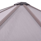vidaXL Gewächshaus Aluminium 240×211×232 cm