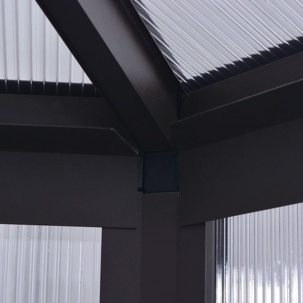 vidaXL Gewächshaus Aluminium 240×211×232 cm