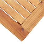 vidaXL Garten-Couchtisch 60x60x36 cm Massivholz Akazie
