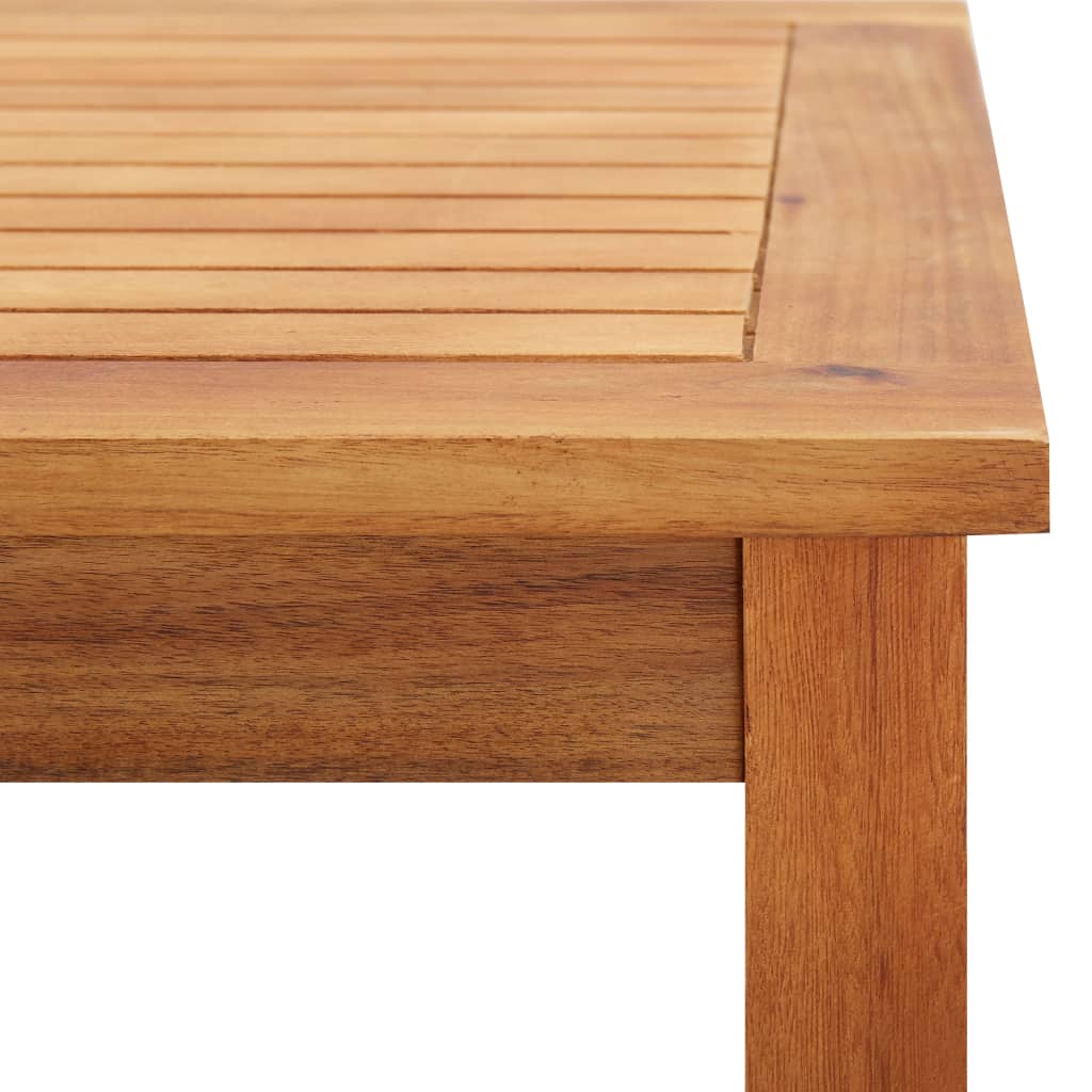 vidaXL Garten-Couchtisch 60x60x36 cm Massivholz Akazie
