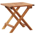 vidaXL Garten-Couchtisch Klappbar 40x40x40 cm Massivholz Akazie