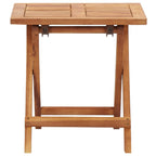 vidaXL Garten-Couchtisch Klappbar 40x40x40 cm Massivholz Akazie