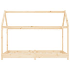 vidaXL Kinder-Bettgestell Massivholz Kiefer 70 x 140 cm