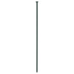 vidaXL Gartenzaun Set Konvex 77,3x26 cm Grün