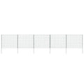 vidaXL Gartenzaun Set 77,5x64 cm Grün