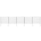 vidaXL Gartenzaun Set 77,5x64 cm Grün