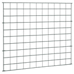 vidaXL Gartenzaun Set 77,5x64 cm Grün
